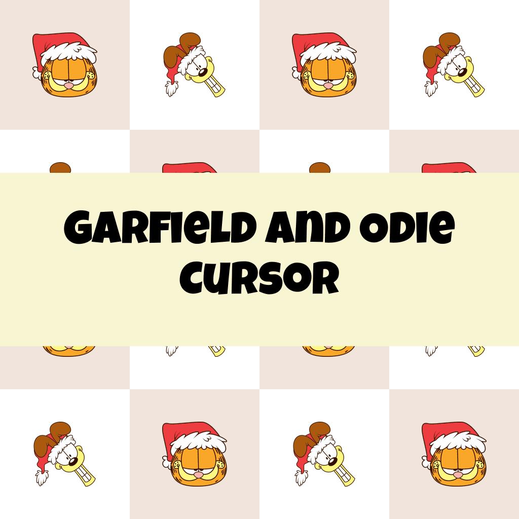 Preview Garfield and Odie cursor custom cursor pack